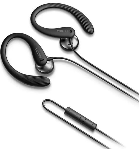 PHILIPS A1105BK Kabel Sportkopfhörer ab 7,99€ (statt 17€)