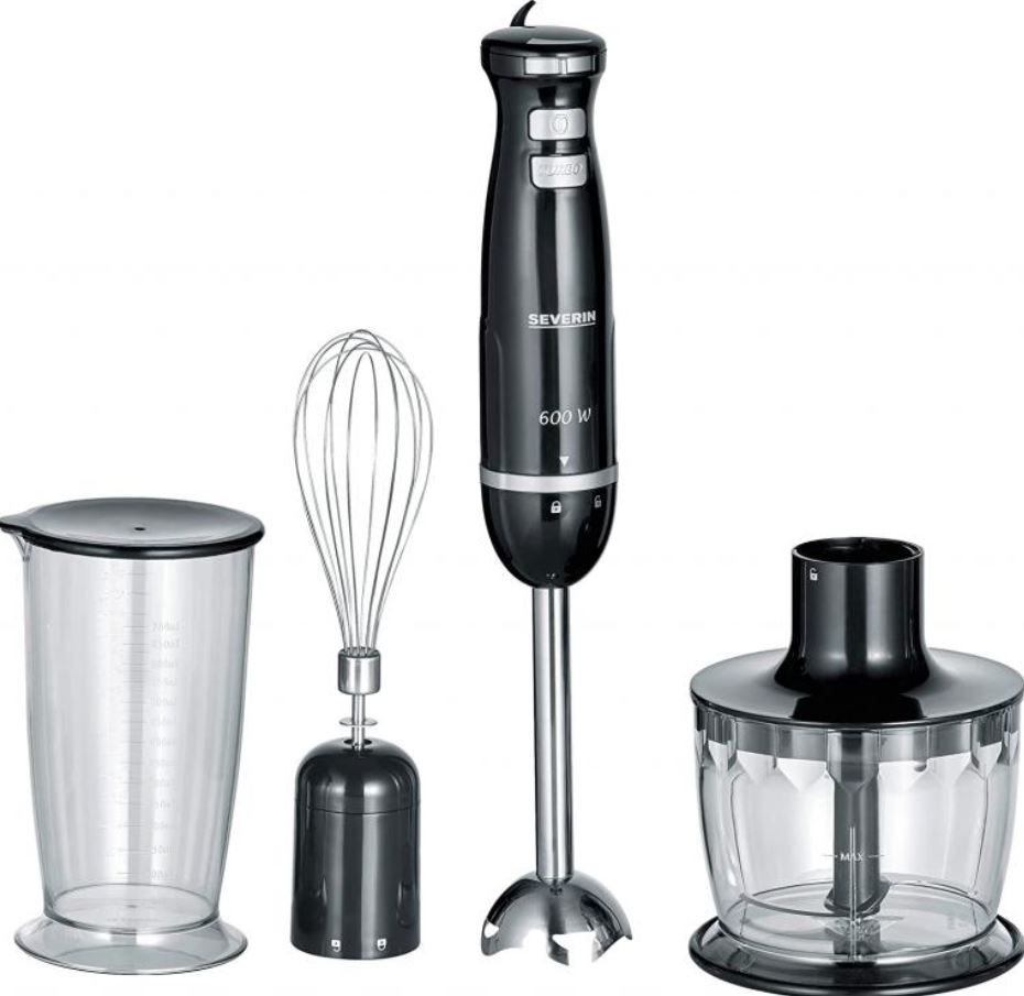 SEVERIN 5 teiliges Stabmixer Set 600W für 24,99€ (statt 35€)