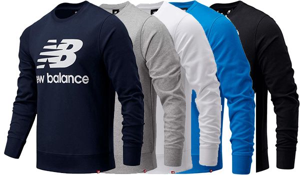 New Balance Stacked Logo Crew   NB Essentials   Herren Sweatshirt für 32,46€ (statt 37€)