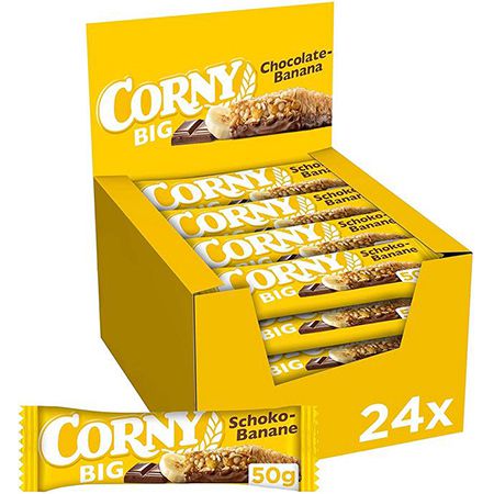 24er Pack Corny Big Schoko-Banane Müsliriegel (24 x 50g) ab 13,20€ (statt 19€)
