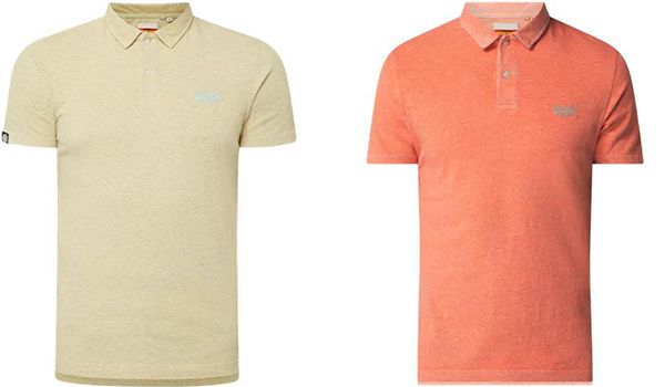 Superdry La Beach Jersey Poloshirt in verschiedenen Farben für 33,99€ (statt 42€)