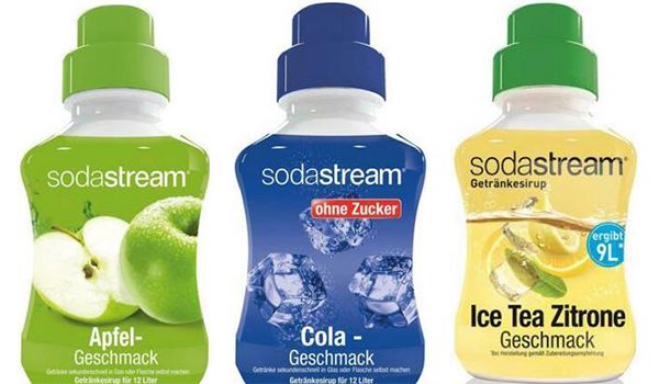 Sodastram Sirup in verschiedenen Sorten   375ml Flasche zu je 1,80€ (statt 4€)