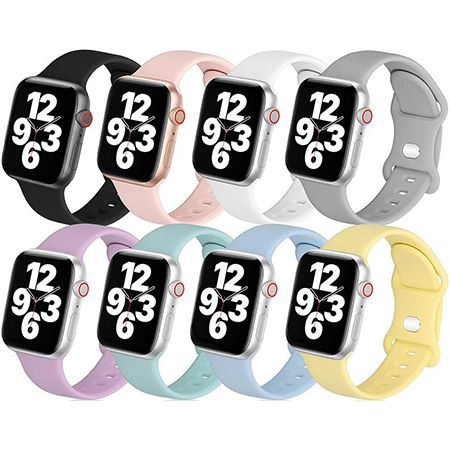 8er Pack: LovRug Silikon-Armbander für Apple Watch 38/40/42/44mm ab 6,79€ (statt 17€) &#8211; Prime