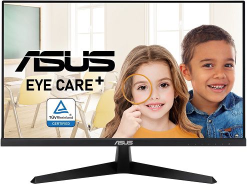 ASUS VY249HE 23,8 FullHD Monitor (1 ms Reaktionszeit, 75 Hz) für 131,92€ (statt 147€)