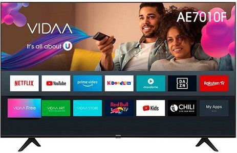 Hisense 65AE7010F LED TV für 496,60€ (statt 589€)