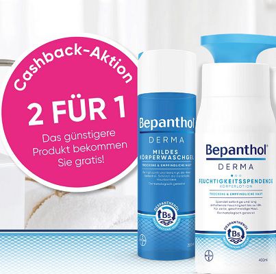 Bepanthol® DERMA Produkt kostenlos ausprobieren