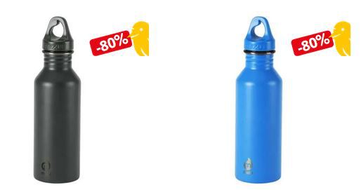 MIZU M5 Edelstahl Trinkflasche 0,5l Schwarz oder Blau ab 3,99€ (statt 17€)