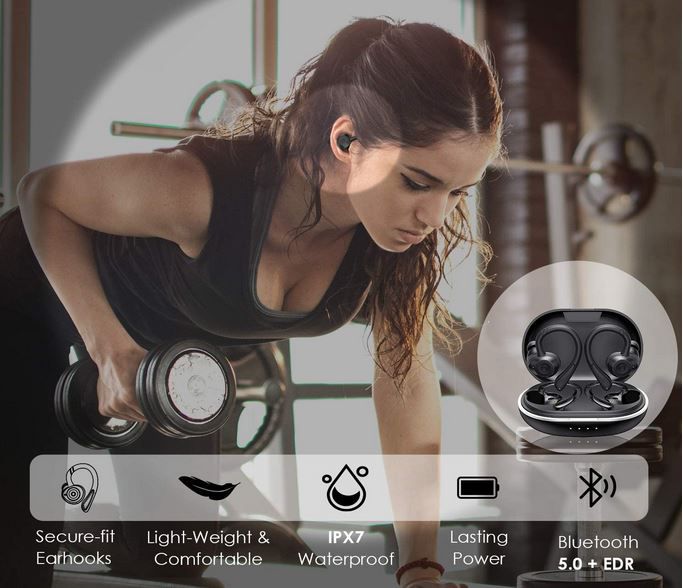 Generic G4 Bluetooth InEar SportKopfhörer mit Ladebox für 18,99€ (statt 34€)