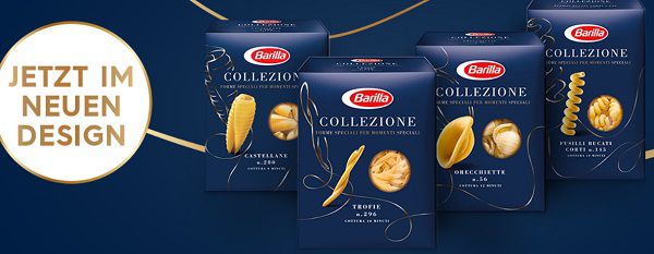 0,50€ Rabatt Coupon mit Kauf von Barilla Pasta Collezione erhalten sowie Chance auf einen FIAT 500C Hybrid Cabrio