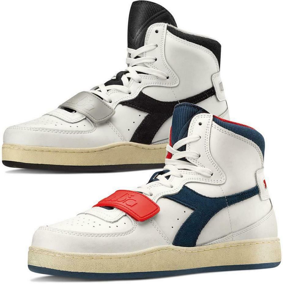 Diadora MI Basket Used Herren Hi Top Leder Sneaker für 39,99€ (statt 47€)