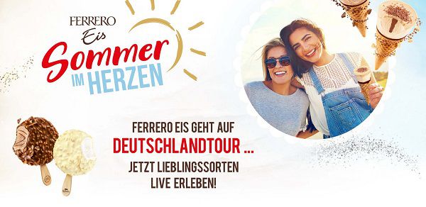 Gratis: Ferrero Eis geht auf EIS TOUR!