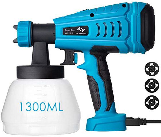 Tilswall 550W Farbsprühsystem mit 1200 ml/min & 3 Düsen für 24,99€ (statt 50€)