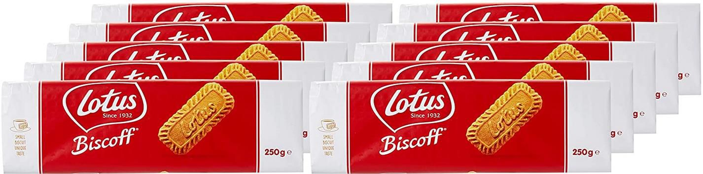 10x Lotus Biscoff Karamellgebäck (je 250g) ab 12,21€ (statt 18€)