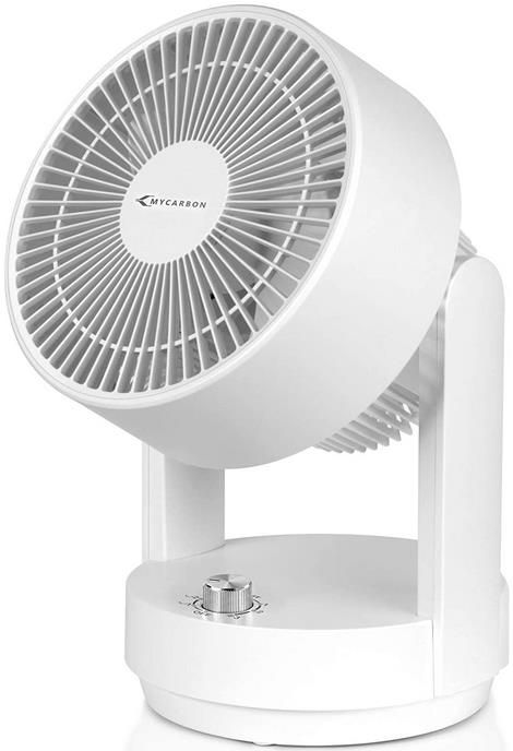 Mycarbon 360° Tischventilator mit 3 Geschwindigkeiten für 19,99€ (statt 40€)