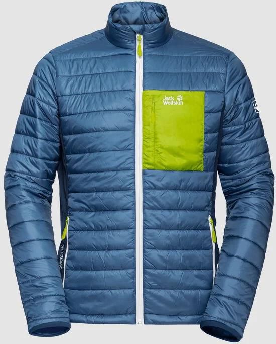 Jack Wolfskin   Routeburn Jacket M in Blau/Grün für 67,90€ (statt 83€)