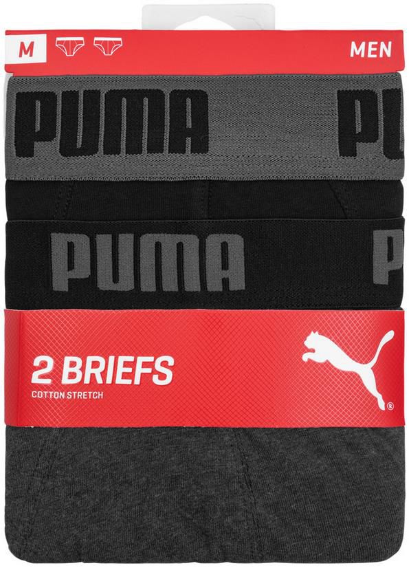 PUMA Basic Brief Herren Slip 6er Pack für 28,19€ (statt 35€)