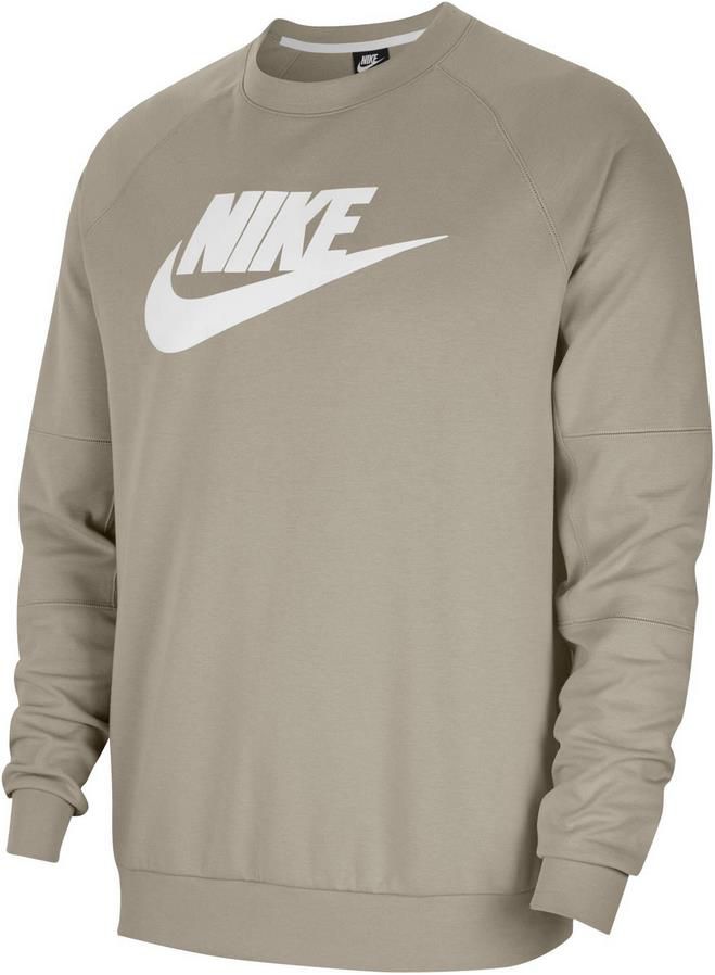 Nike Fleece Crew CU4473 Sweatshirt in Stein Weiß für 27,21€ (statt 41€)