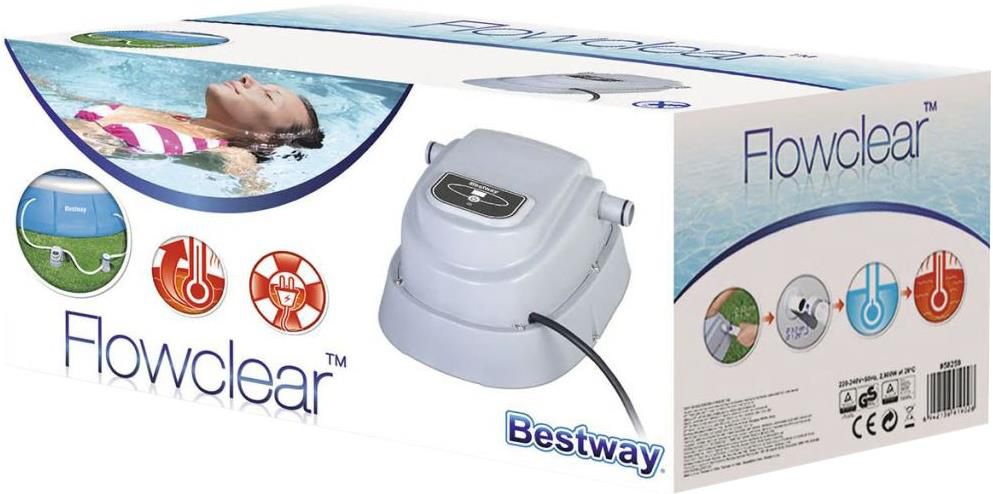 Bestway 58259 Elektrische Poolheizung für 131,18€ (statt 192€)