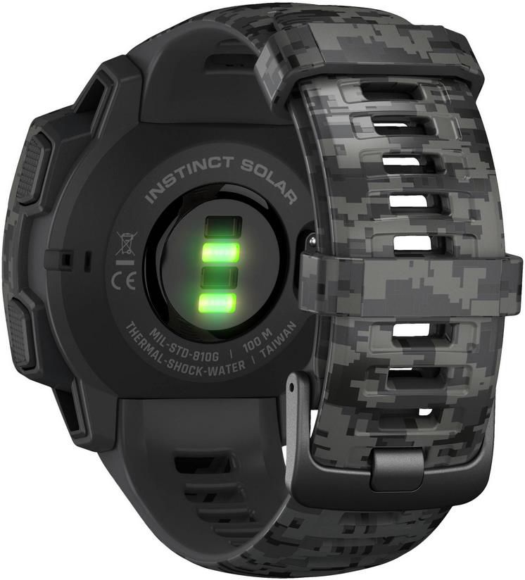 Garmin Multisport GPS Uhr Instinct Solar Camo für 200€ (statt 319€)