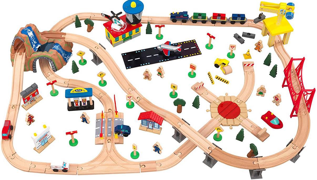 KidKraft 17850 Eisenbahnset und Spieltisch für 93,98€ (statt 180€)