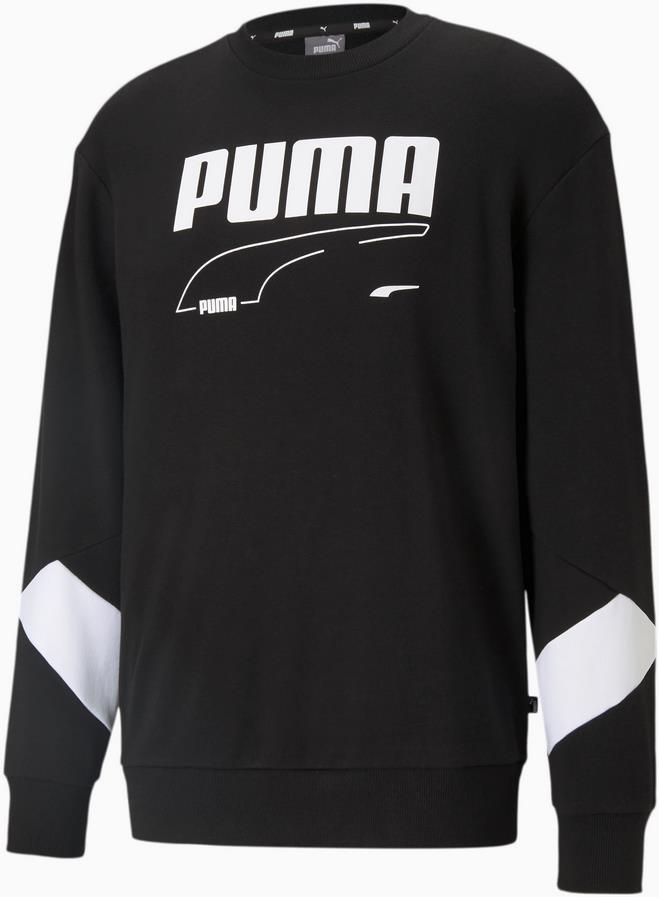 Puma   Rebel Herren Sweatshirt in Schwarz für 22,46€ (statt 30€)