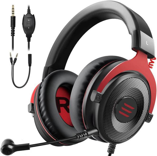 EKSA E900 Gaming Kopfhörer mit Noise Cancelling Mikrofon & Stereo Surround Sound für 22,49€ (statt 32€)