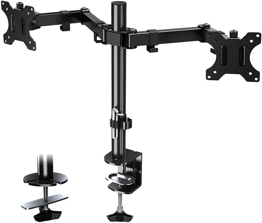 Elived Monitor Halterung für 2 Monitore 13-27 Zoll für 15,59