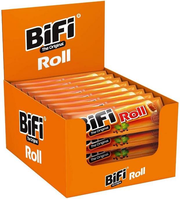 24er Pack BiFi Roll, Salami im Teigmantel, 45g ab 22,79€ (statt 28€)