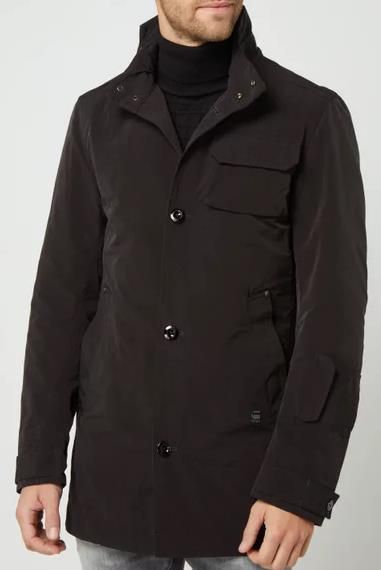 G Star Raw Jacke mit Pattentasche in Schwarz für 84,99€ (statt 100€)