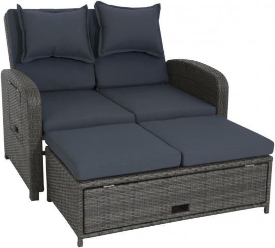 Greemotion Loungesofa Bahia in dunkelgrau für 349,99€ (statt 448€)