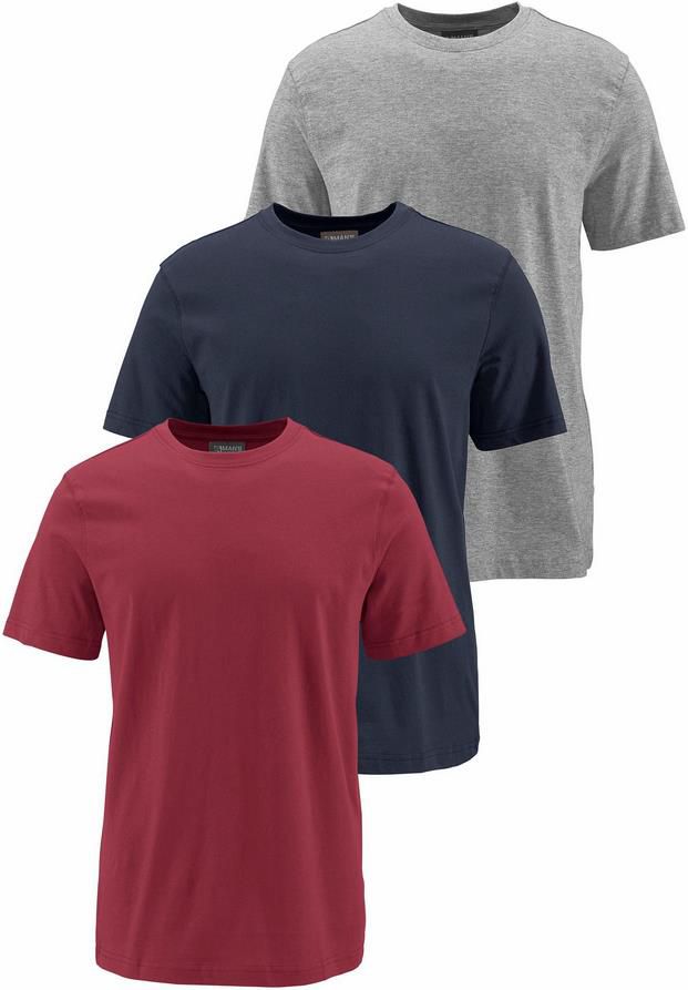 3er Pack Mans World T Shirt in verschiedenen Farben für 19,94€ (statt 24€)