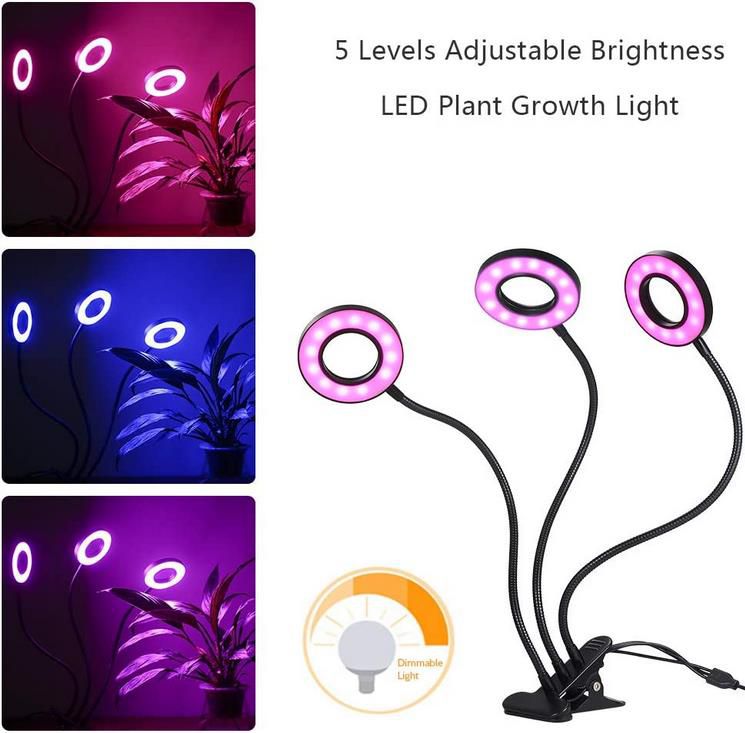 Tomshine 54 LED 27W   Pflanzen Aufzuchtlampe für 10,99€ (statt 21€)   Prime
