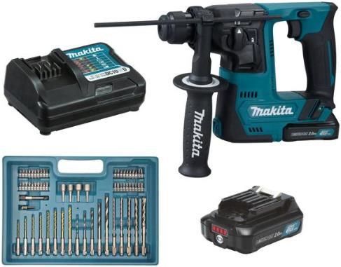 Makita HR140DWAE1 Akku Bohrhammer 12 V, inkl. 2 Akkus und Zubehör im Transportkoffer für 164,99€ (statt 180€)