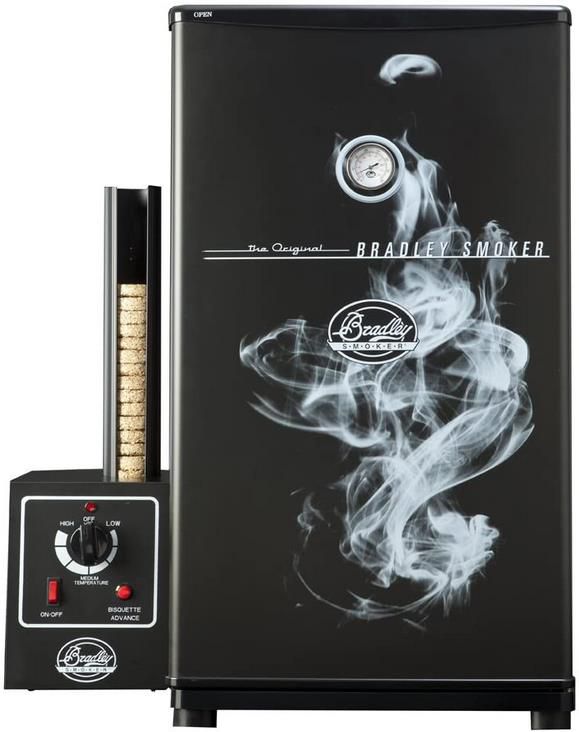 Bradley Original Smoker + 5 Variationen Aromen Bisquetten (120 Stück) für 349€ (statt 481€)