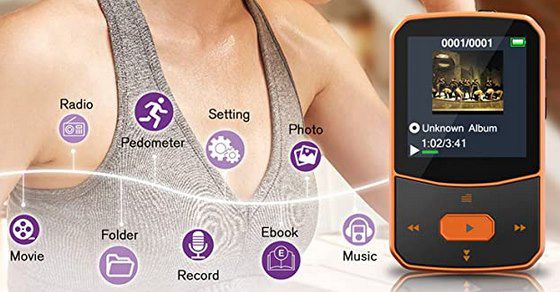 8GB Mini BT5.0 MP3 Player mit FM Funktion für 14,99€ (statt 30€)