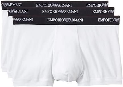 Emporio Armani   Herren Retroshorts in Weiß oder Schwarz im 3er Pack für 19,99€ (statt 36€)