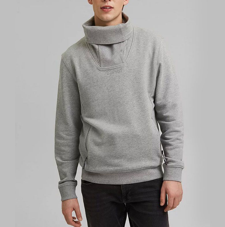 ESPRIT #ReimagineFlexibility Sweatshirt in Grau für 21,96€ (statt 33€)