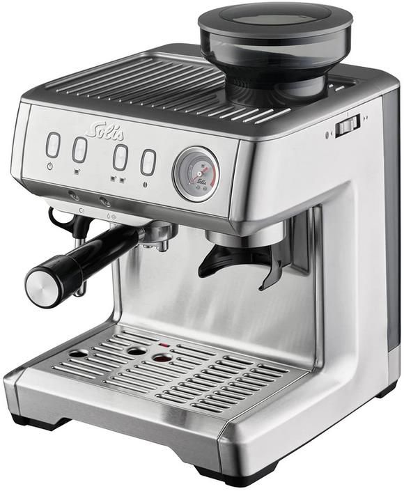 Solis 980.09 Grind + Infuse Compact halbautomatische Espressomaschine für 479€ (statt 530€)