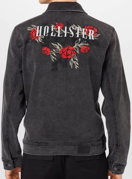 Hollister Jeansjacke mit Rückenprint für 27,96€ (statt 85€)