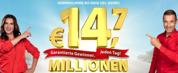 🔥 Postcode Lotterie   15€ geschenkt für ein Monatslos für nur 12,50€