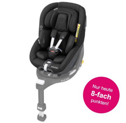 Maxi Cosi Kindersitz Pearl 360 in Authentic Black für 239,19€ (statt 279€) + 8fach Punkte