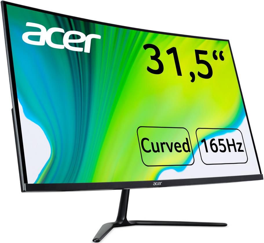 Acer Nitro ED320QRPbiipx   32 Curved Gaming Monitor 165Hz / 5ms für 204,98€ (statt 234€)