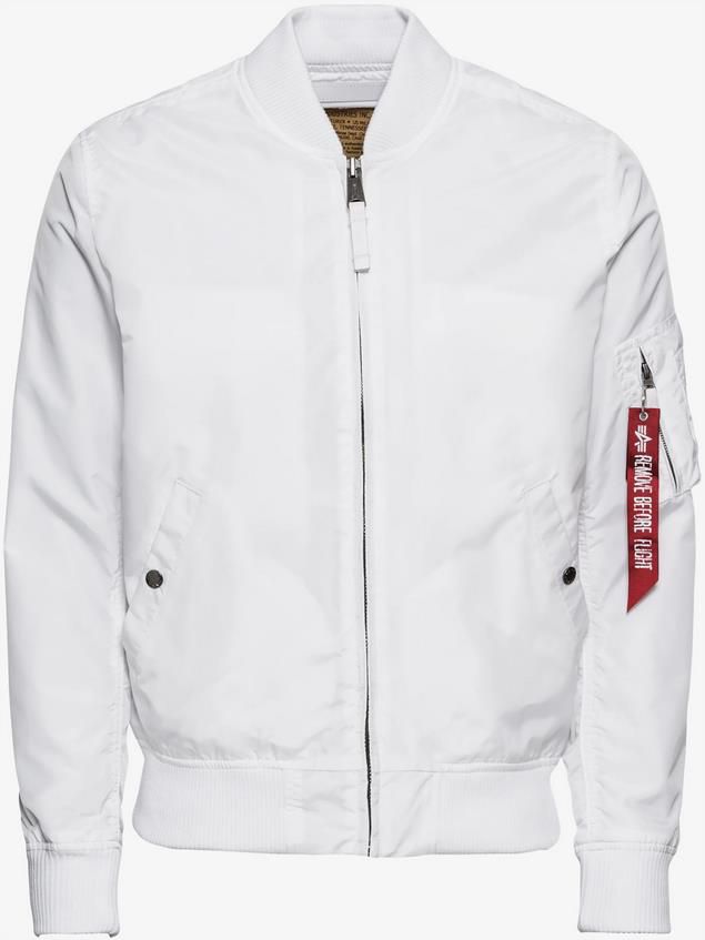 Alpha Industries Bomberjacke MA 1 TT in weiß für 69,93€ (statt 130€)