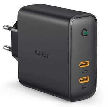 Aukey Focus Duo 63W (PA D5) Ladegerät für 26,59€ (statt 40€)