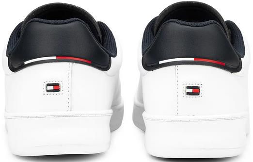 Tommy Hilfiger   Retro Tennis Cupsole Herrensneaker in weiß für 76,42€ (statt 93€)