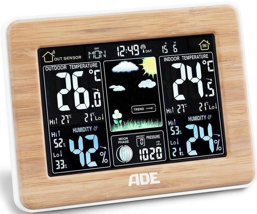 ADE WS 1703 Funk Wetterstation für 35,94€ (statt 44€)