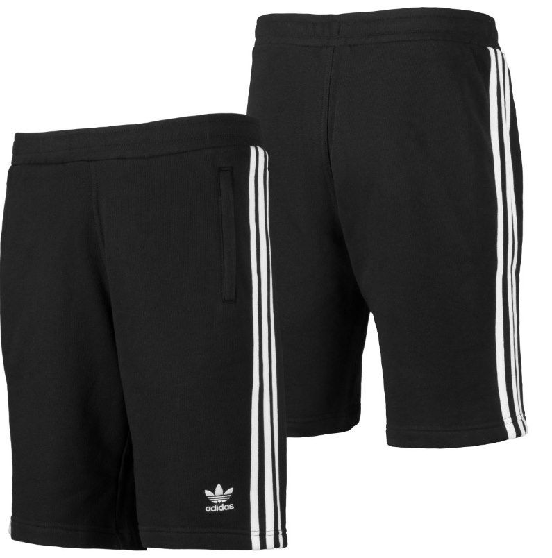 2x adidas 3 Stripes Originals Adicolor Shorts in Schwarz oder Grau für 39,98€ (statt 55€)