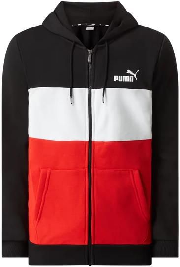 Puma Performance Sweatjacke mit Blockstreifen in zwei Designs für 33,99€ (statt 40€)