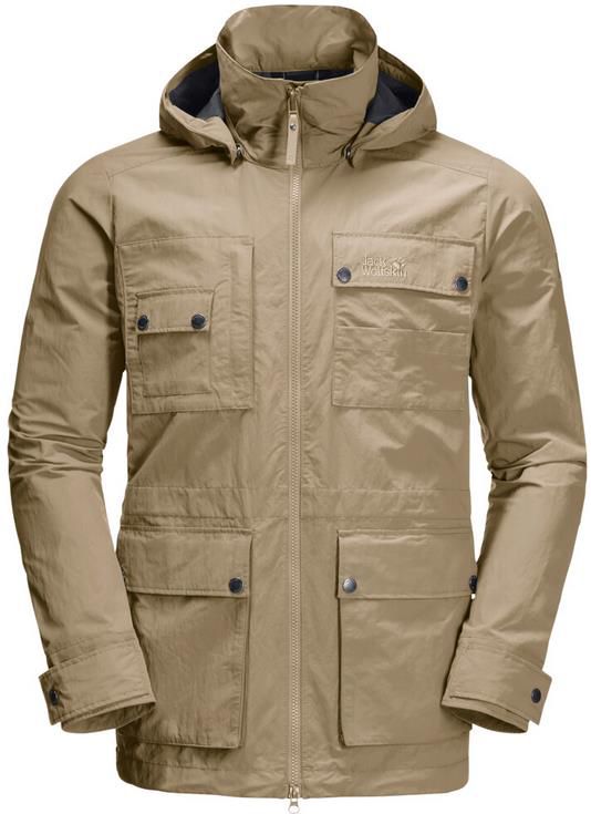 Jack Wolfskin Lakeside Safari Jacket M in Sandfarben für 92,90€ (statt 110€)