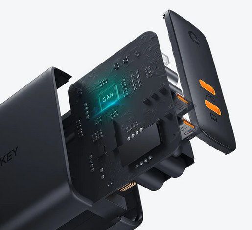 Aukey Focus Duo 63W (PA D5) Ladegerät für 26,59€ (statt 40€)